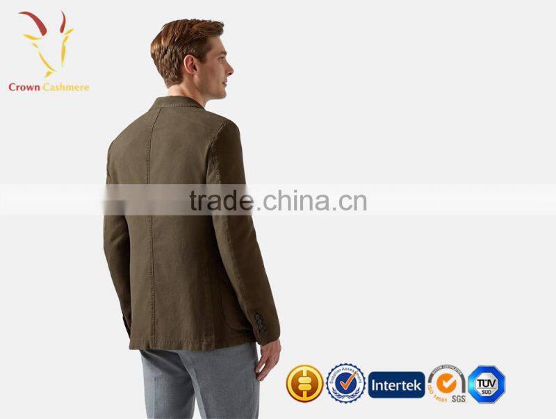 Men's Cashmere Causal Suits Cashmere Wool Blended Suits for Man