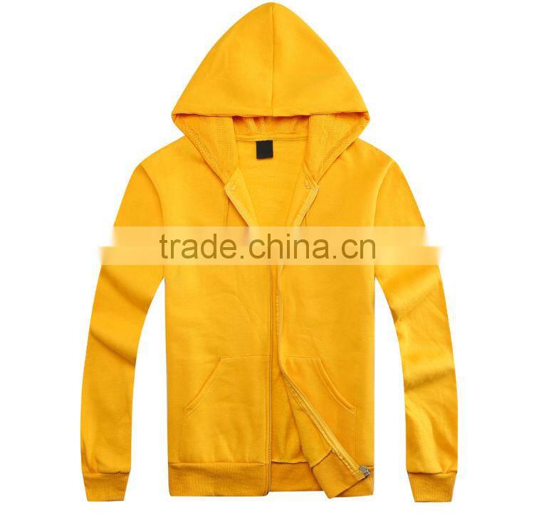 OEM service China supreme quality smart zipper pocket blank hoodie for men
