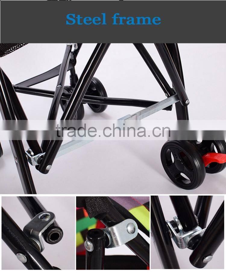 2016 hot sale baby product/cheap price high quality baby stroller/ light weight stroller