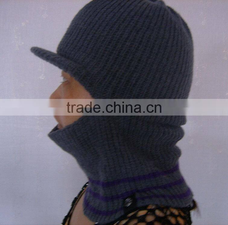 hot sale acylic knitted winter hat
