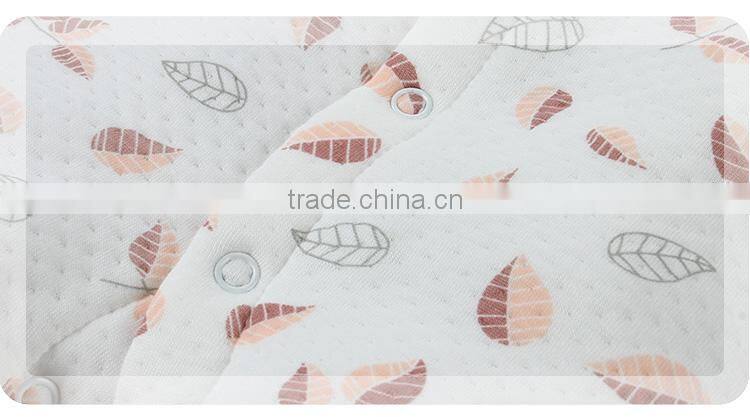wholesale china name winter baby clothes leaves printing soft bedding fashion baby romper
