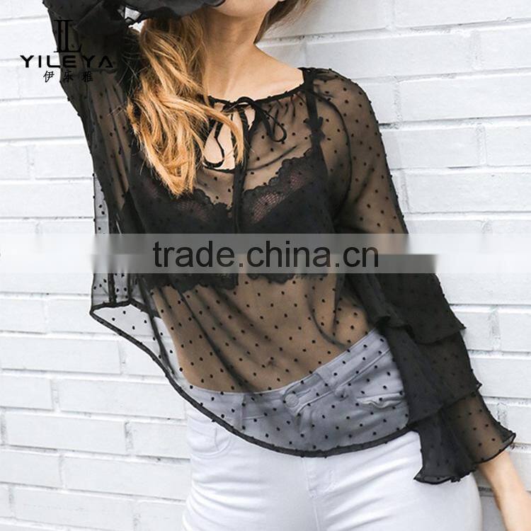 Casual mature women blouse,cheap blouse for women,custom blouse & top