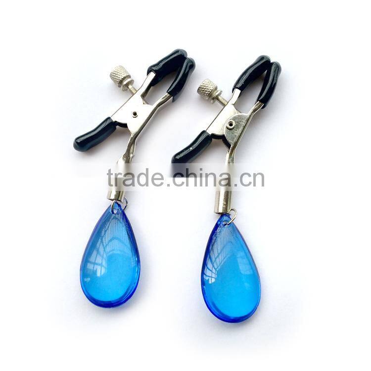 GEEK sexy 1 Pair Nipple Clamps Clips Jewellery Bust Massager Stimulate Sex Toy Flirt Adult china sex toys supplier