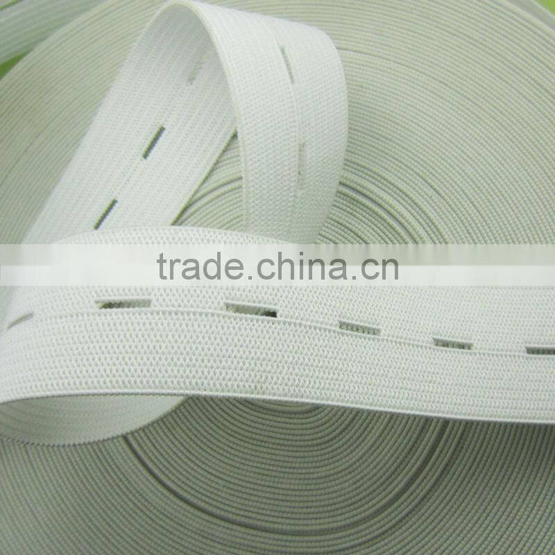 Crochet Knitted Button Hole stretch ribbon