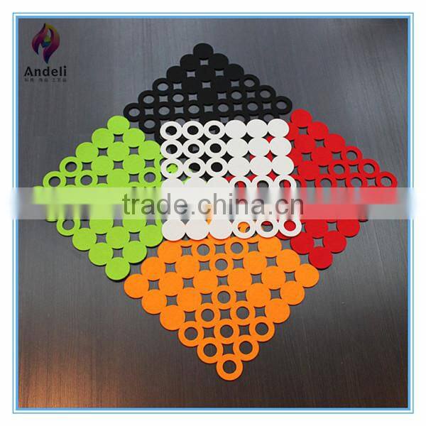 Unusual felt cheap food serving placemats for home