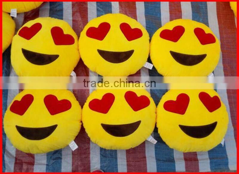 Factory direct wholesale custom whatsapp emoji pillow