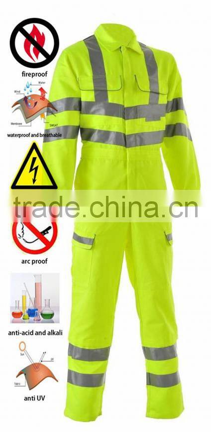2016 Reusable Industrial Coveralls with flying suit