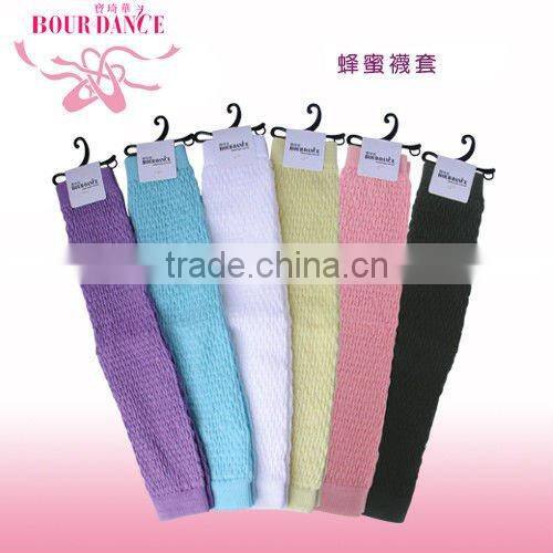 Ballet waffle weave leg warmer