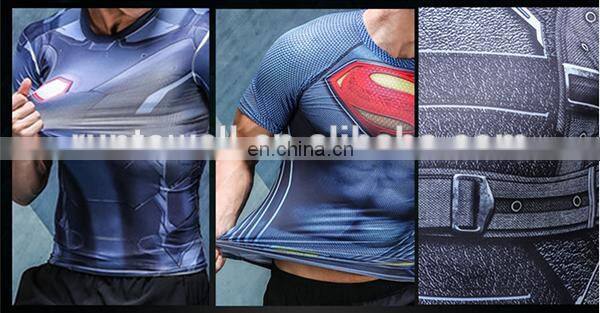 wholesale custom-made performance compression shirts for men