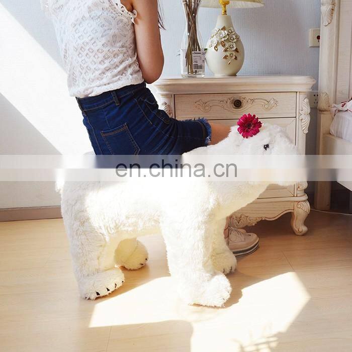 2017 new plush simulation polra bear zippy pet toy for children