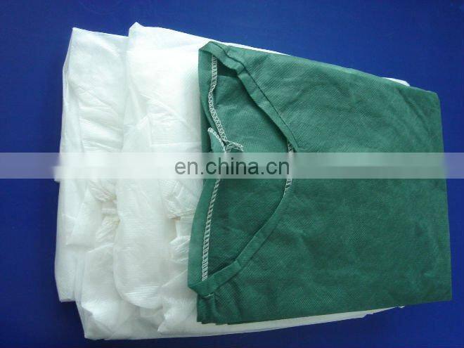 Disposable Lab Coat Nonwoven Surgical Exposure Coverall C0902