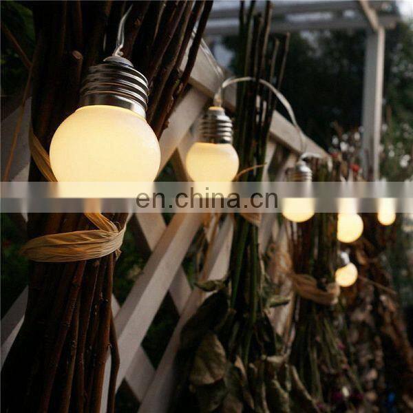 Solar Power Waterproof LED Ball String Lights for Christmas Xmax Tree Decorating Room Indoor Outdoor Wedding - 4M 10LED