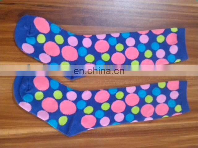 school jacquard white socks