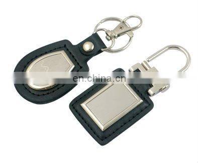 Custom imperial leather wallet with metal badges