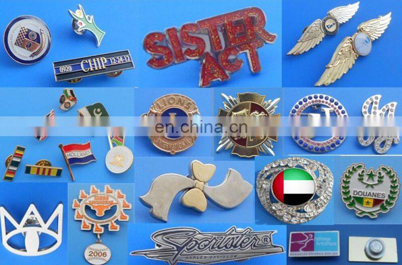 24K gold finish Saudi Arabia lapel pin