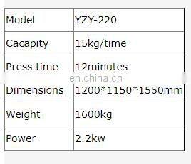 Sunflower Oil  Large Output  Hydraulic Oil Press Machine