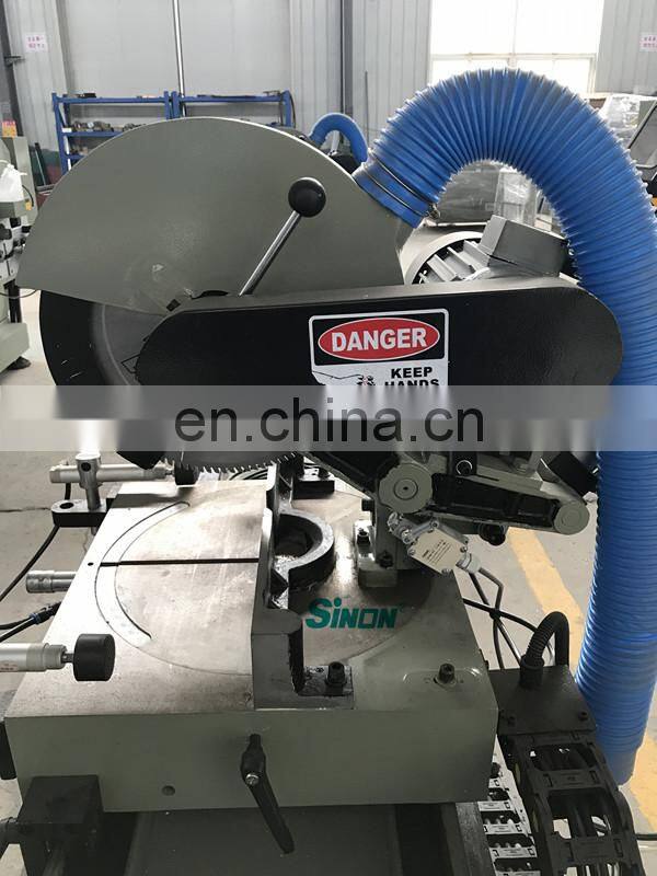 Two Head Any Angle UPVC Plastic Door and Window Profile Cutting Saw