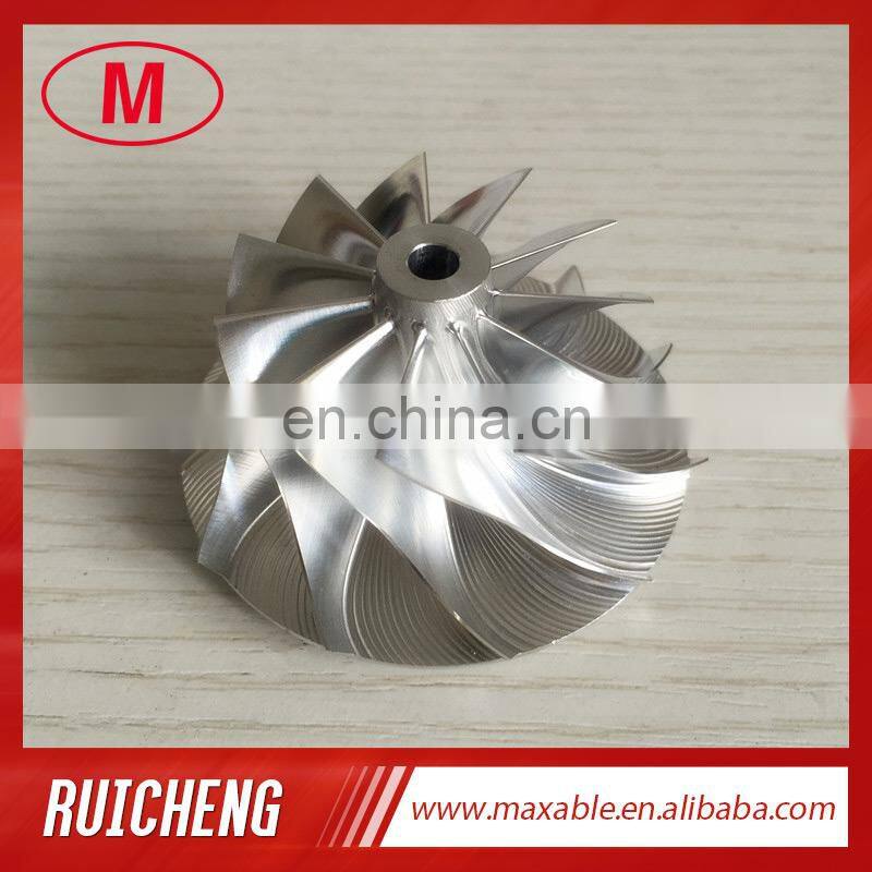 GT15-25 720915-0004/737692-0002 Racing Turbocharger Billet/milling/aluminum 2618 Compressor wheel 44.50/60.01mm 11+0 blades