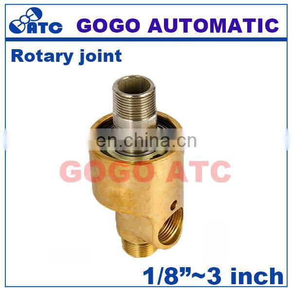 rotary swivel joint for pipe 3/8 inch 100 degree water swivel connector