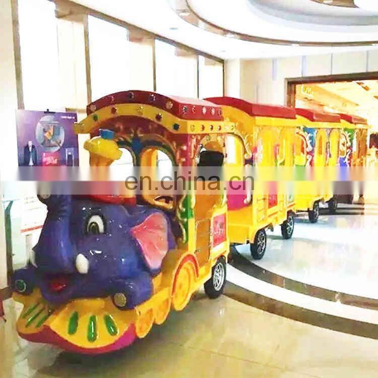 Fairground manege Amusement rides used trackless train for sale