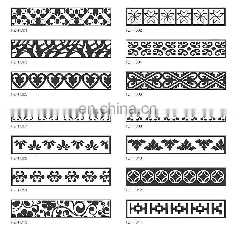 Building Construction Projects Outdoor Laser Cut Wall Screen Aluminum Claddings