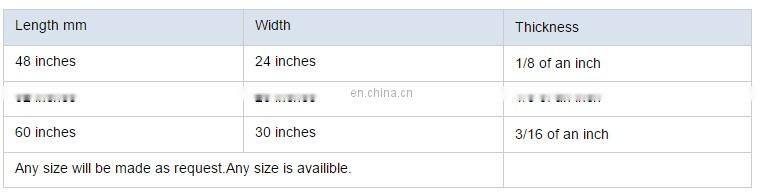 hdpe/uhmwpe shooting pad practice hockey slide board