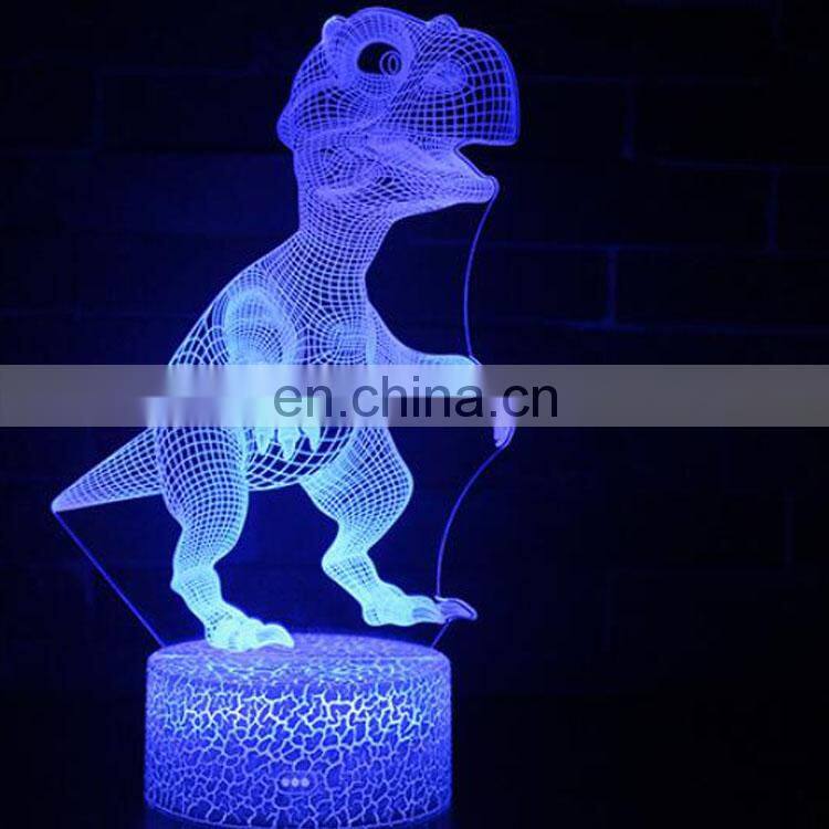 3D Illusion Lamp LED Night Light animal Lighting for Home Office Children Room Theme Decoration and Kiddie Kids
