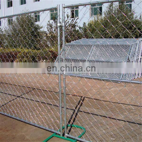 Professional cheap pvc Chain link fence for football field fence for sale