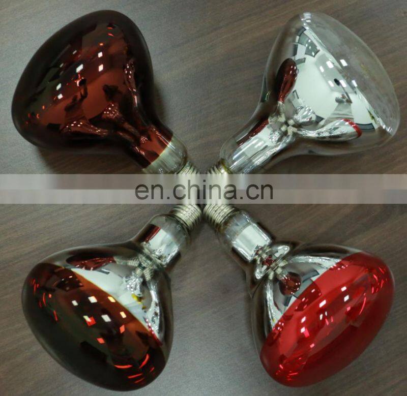 Long service life 175w infrared warming lamp for piglet