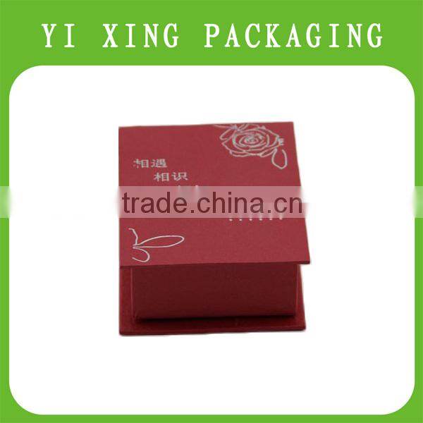 2015 recyled cardboard jewellery packaging box /gift box