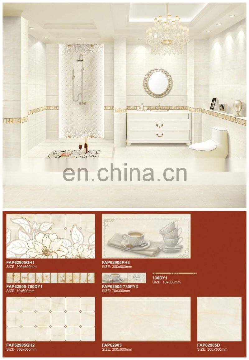 300x600mm Italian design exterior wall tile discontinued ceramic floor tile