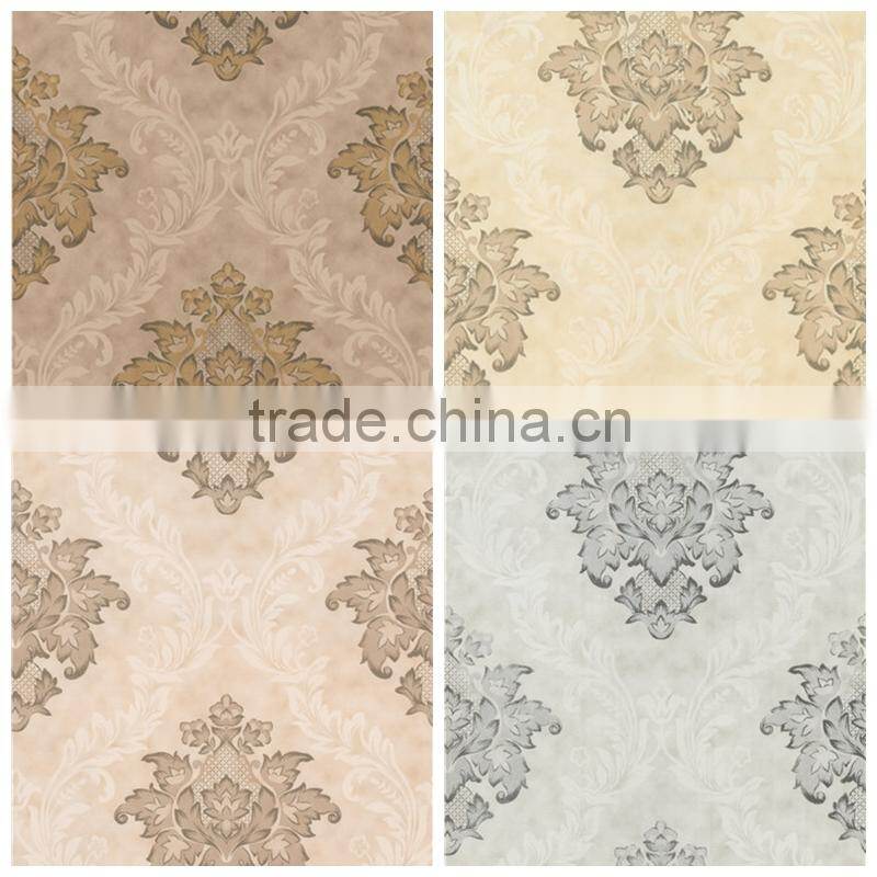 high quality korea pvc wallpaper for wall decoration