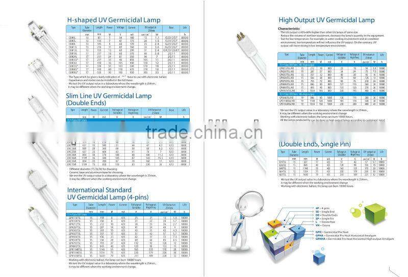36w UV Lamp UV Germicidal Lamp
