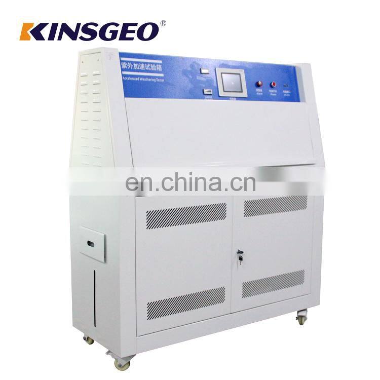 Environmental UV Light Accelerated Aging Test Chamber UV Weathering Tester for Rubber, Plastic, Leather and Cloth