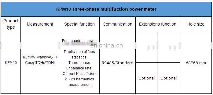 Digital Voltage Wattmeter Analyzer Electronic power meter