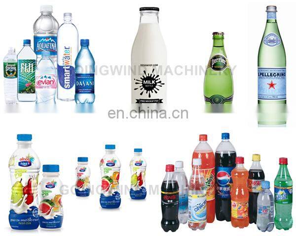 Fully automatic bottling machine auto liquid plastic bottle jar filling capping and labeling line machines cheap price for sale