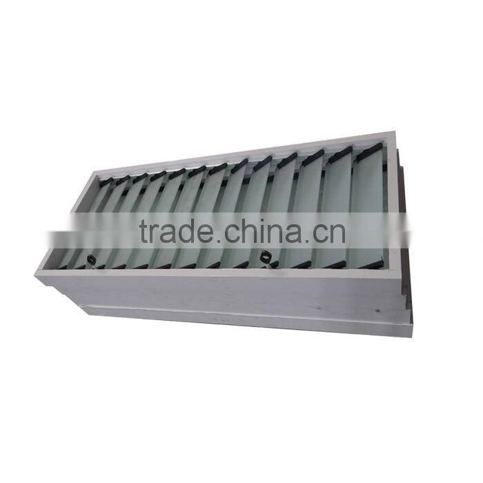 Fashion Style New Style Customizable Aluminium Glass Louvers Window