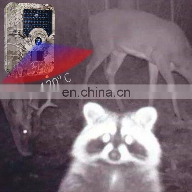 PR-200 HD 1080P 120 degree 12mp mini digital infrared wild hunting trail camera card reader sale