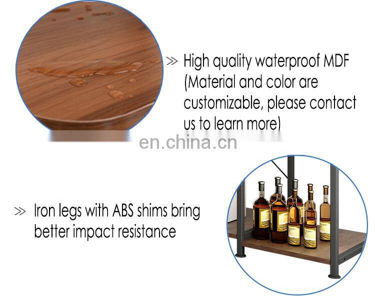 Square Small Mobil Kitchen Trolley Without Handle