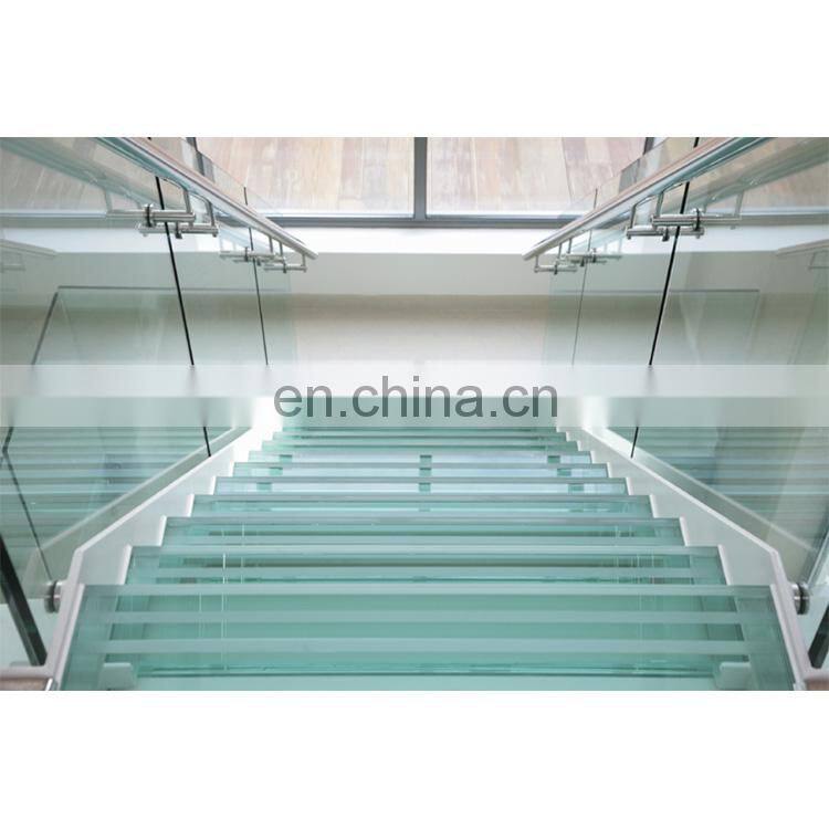 Tempered Panel Wall Building Decoration Facade Clear Laminated Construction Glass