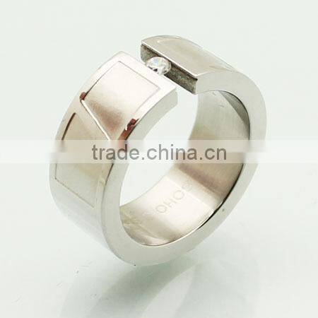 latest cool design cheap wholesale men stainless steel ring directly from factory