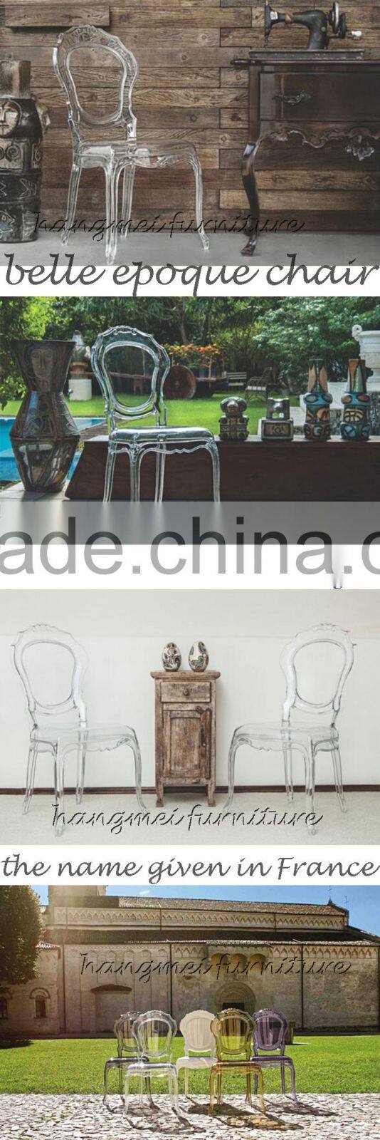 MANUFACTURER wholesale new model resin chair/belle epoque chair