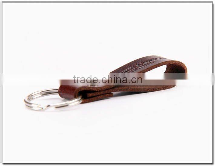 Italian Leather Key Ring Holder For Promotion