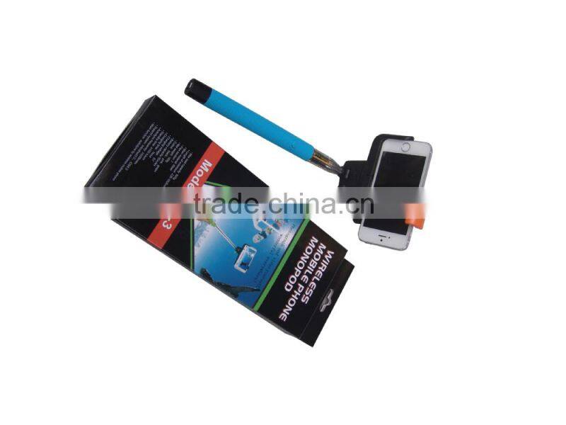 Extendable Weirless Monopod With Bluetooth