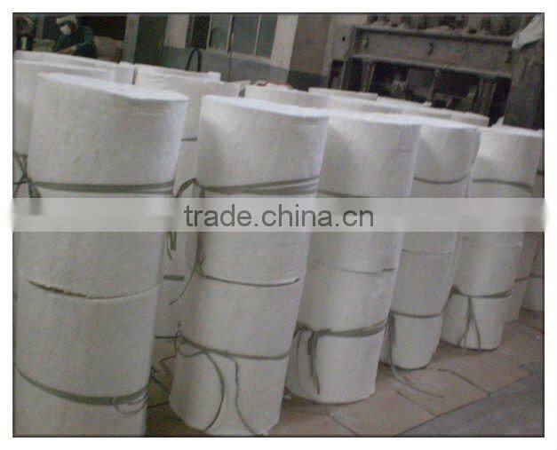 Thermal insulation ceramic fiber blanket