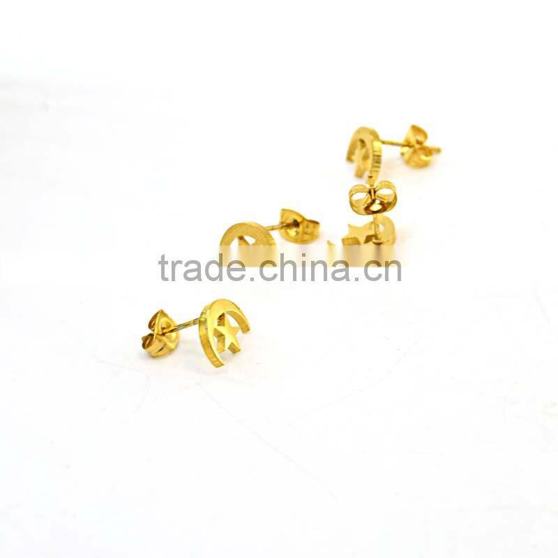 fashion earring designs new model earrings daily wear moon star stud earring