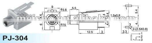 Multipurpose female earphone jack splitter