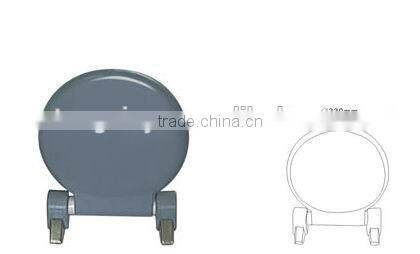 wall mounted folding shower seat in round shaped