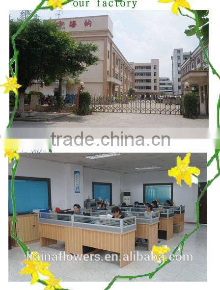 High quality handmade fabric cheap artificial Irish flower spring flower wholesale