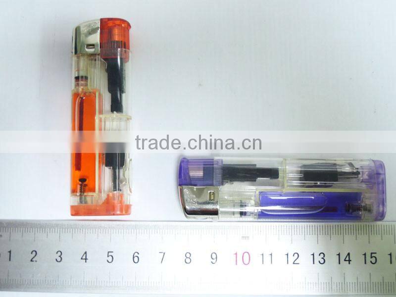 cheap electron cigarette lighter butane gas refill flame lighter with bottom torch